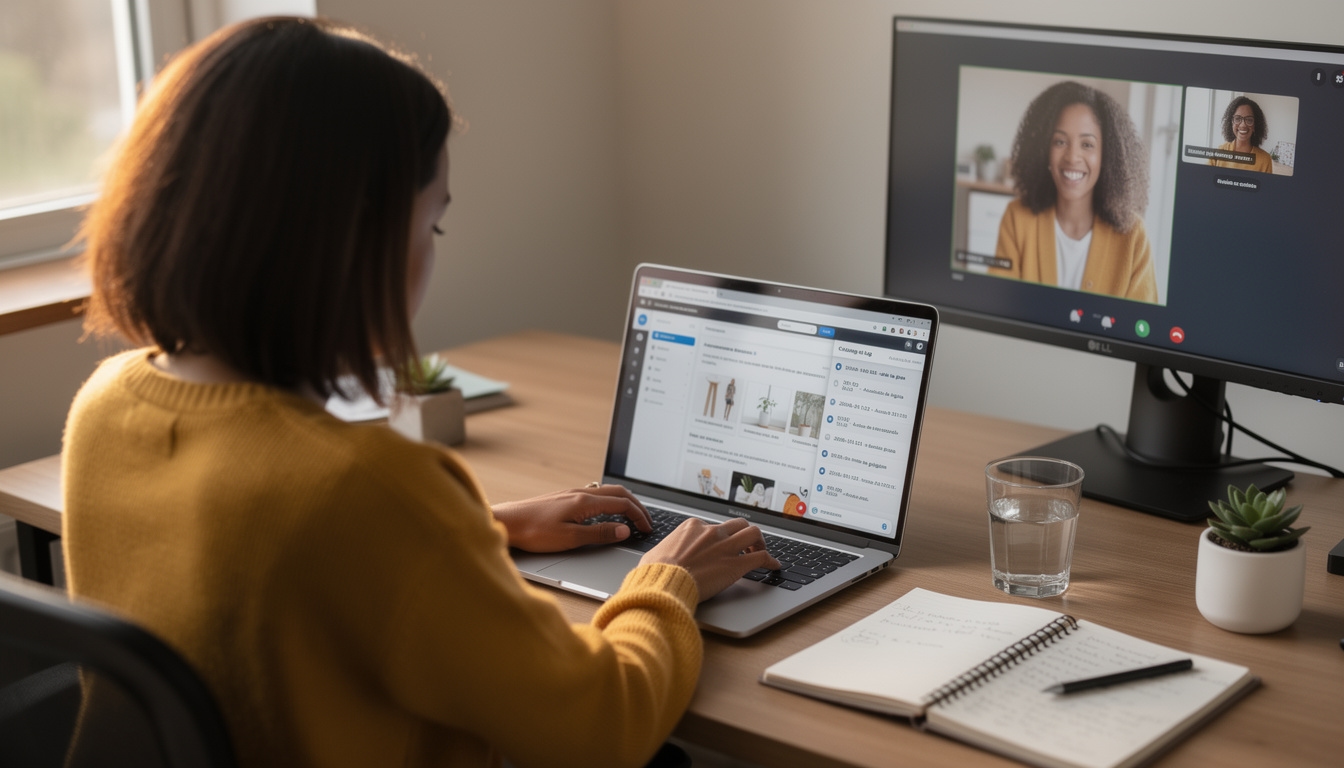 Trabajo con acceso supervisado sobre sitio web del cliente